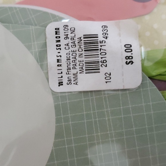 New - Set of 8 -Animal Party Parade Invitations and Thank You Notes/ 10' Garland - Picture 9 of 9